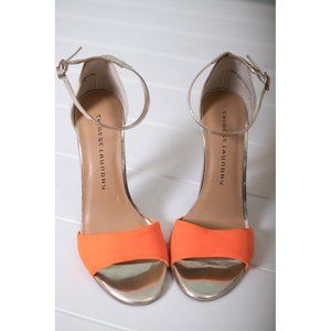 Chinese laundry color block heels
